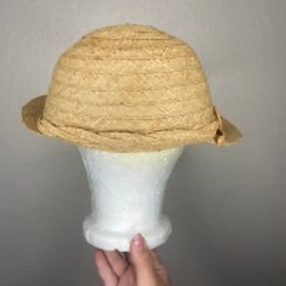Liz Claiborne Straw Wide Brim Bill Sun Hat